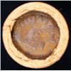 Image 3 : Mixed small cents 1c orig shotgun roll, 1917-d Wheat Cent, 1900 Indian Cent other end, Brinks Wrappe