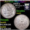 ***Auction Highlight*** 1904-s Morgan Dollar $1 Graded Select Unc By USCG (fc)