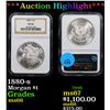 ***Auction Highlight*** NGC 1880-s Morgan Dollar $1 Graded ms66 By NGC (fc)