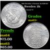 Image 1 : 1961 Sweden 2 Kronor 2k KM-827 Grades Select+ Unc