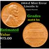 Image 1 : 1964-d Lincoln Cent Mint Error 1c Grades Choice Unc BN