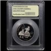 Image 2 : Proof 1995-s Olympics Baseball Modern Commem Half Dollar 50c Graded GEM++ Proof Deep Cameo By USCG