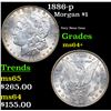 Image 1 : 1886-p Morgan Dollar $1 Grades Choice+ Unc