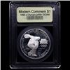 Image 2 : Proof 1983-S Olympics Modern Commem Dollar $1 Graded GEM++ Proof Deep Cameo By USCG