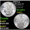 Image 1 : 1902-p Morgan Dollar $1 Grades Choice+ Unc