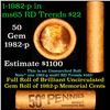 Image 1 : Shotgun Lincoln 1c roll, 1982-p 50 pcs Brandt Wrapper