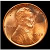 Image 2 : 1938-p Lincoln Cent 1c Grades Choice Unc RD