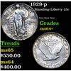 Image 1 : 1929-p Standing Liberty Quarter 25c Grades Choice+ Unc