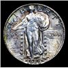 Image 2 : 1929-p Standing Liberty Quarter 25c Grades Choice+ Unc