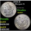 Image 1 : 1921-d Morgan Dollar $1 Grades Choice+ Unc