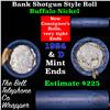 Image 1 : Buffalo Nickel Shotgun Roll in Old Bank Style 'Bell Telephone'  Wrapper 1924 & d Mint Ends