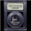 Image 2 : Proof 1986-s Statue Of Liberty Modern Commem Dollar $1 Graded GEM++ Proof Deep Cameo By USCG