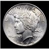 Image 2 : 1925-p Peace Dollar $1 Grades Unc Details