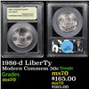 Image 1 : 1986-d LiberTy Modern Commem Half Dollar 50c Graded ms70, Perfection By USCG