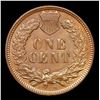 Image 3 : ***Auction Highlight*** 1908-s Indian Cent 1c Graded Choice+ Unc RB By USCG (fc)