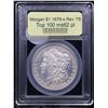 Image 4 : ***Auction Highlight*** 1879-s Rev '78 Top 100 Morgan Dollar $1 Graded Select Unc PL By USCG (fc)