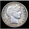 Image 2 : 1915-p Barber Quarter 25c Graded ms64 By SEGS