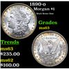 Image 1 : 1890-o Morgan Dollar $1 Grades Select Unc