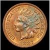Image 2 : 1887 Indian Cent 1c Grades Choice Unc RB
