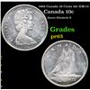 Image 1 : Proof 1968 Canada 10 Cents 10c KM-72 Grades Select Proof
