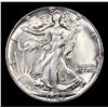 Image 2 : 1942-p Walking Liberty Half Dollar 50c Grades Select+ Unc