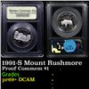 Image 1 : Proof 1991-S Mount Rushmore Modern Commem Dollar $1 Graded GEM++ Proof Deep Cameo By USCG