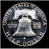 Image 3 : Proof 1956 Type 2 Franklin Half Dollar 50c Grades GEM++ Proof Cameo
