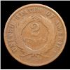 Image 3 : 1870 Two Cent Piece 2c Grades vg, very good