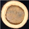 Image 2 : Mixed small cents 1c orig shotgun roll, 1917-d Wheat Cent, 1892 Indian Cent other end, brinks Wr