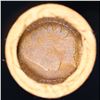 Image 3 : Mixed small cents 1c orig shotgun roll, 1917-d Wheat Cent, 1892 Indian Cent other end, brinks Wr