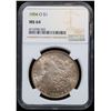Image 2 : NGC 1904-o Morgan Dollar $1 Graded ms64 By NGC