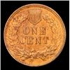 Image 3 : 1907 Indian Cent 1c Grades Choice Unc RD