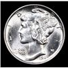 Image 2 : 1945-s Mercury Dime 10c Grades GEM+ Unc