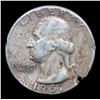 Image 2 : 1957-p Washington Quarter 25c Grades Select AU