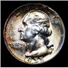 Image 2 : 1955-p Washington Quarter 25c Grades GEM+ Unc