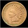 Image 2 : 1859 Indian Cent 1c Grades vf++