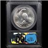 Image 3 : 1984-s Olympics Modern Commem Dollar $1 Graded ms69 By USCG