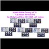 Image 1 : Group of 5, 2000-2004 Mint Proof Set In Original Case,50 coins
