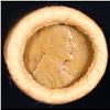 Image 2 : Mixed small cents 1c orig shotgun roll, 1918-s Wheat Cent, 1897 Indian Cent other end, brinks Wrapp
