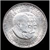 Image 2 : 1952-p Wash/Car Old Commem Half Dollar 50c Grades Choice Unc