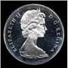 Image 2 : 1965 Large Beads, Pointed 5 Canada Dollar $1 Grades Choice Unc+ DMPL