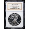Image 2 : Proof NGC 1999-p Silver Eagle Dollar $1 Graded pr69 DCAM By NGC