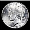 Image 2 : 1935-p Peace Dollar $1 Grades Choice+ Unc