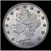 Image 2 : 1884 Liberty Nickel 5c Grades Select+ Unc