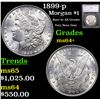 Image 1 : 1899-p Morgan Dollar $1 Graded ms64+ By SEGS