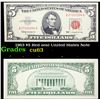 Image 1 : 1963 $5 Red seal United States Note Grades Select CU