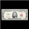 Image 2 : 1963 $5 Red seal United States Note Grades Select CU