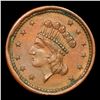 Image 2 : (1863) Our Navy Civil War Token Fr-53/336a 1c Grades Choice+ Unc BN