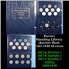 Image 1 : Partial Standing Liberty Quarter Book 1917-1930 18 coins