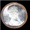 Image 2 : Full Roll of Silver 1966 Canadian Dollar with Queen Elizabeth II, 20 Coins in total.